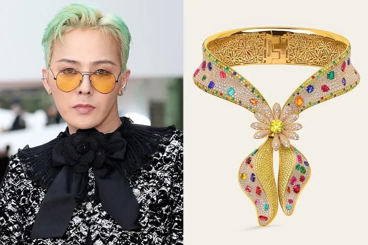 Солонгос рэппер G-DRAGON 210 каратын алмаз бүхий гайхалтай үнэт эдлэлийн гоёлтойгоор олны анхаарлыг татлаа